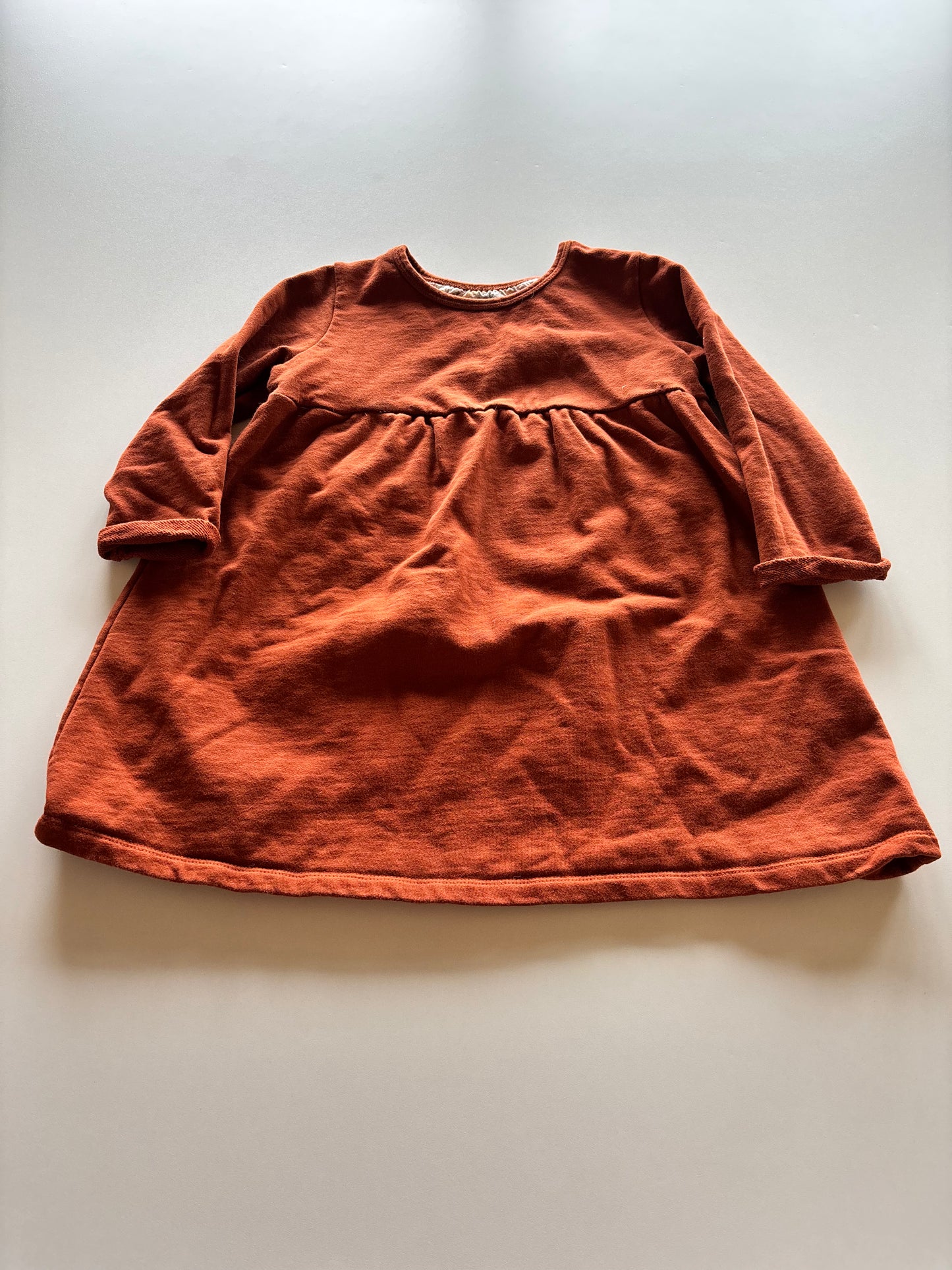 Copper Sweater Dress