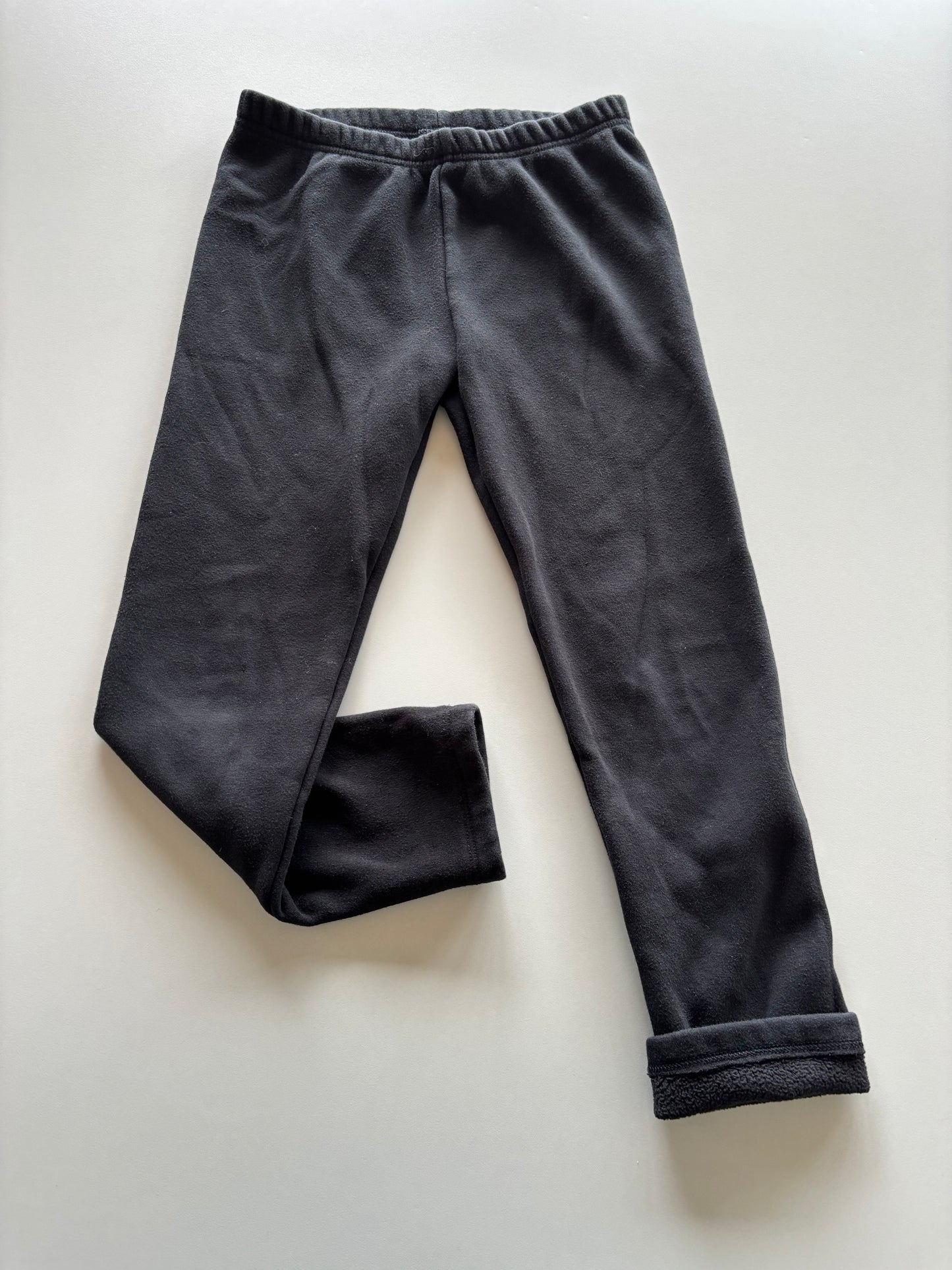 Black Fleece Lined Leggings