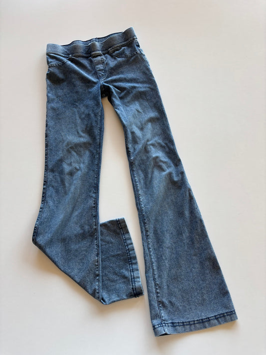 Pull On Flared Denim