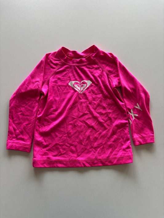 Pink Roxy Rashguard