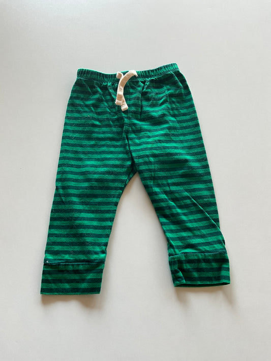 Green Striped Pants