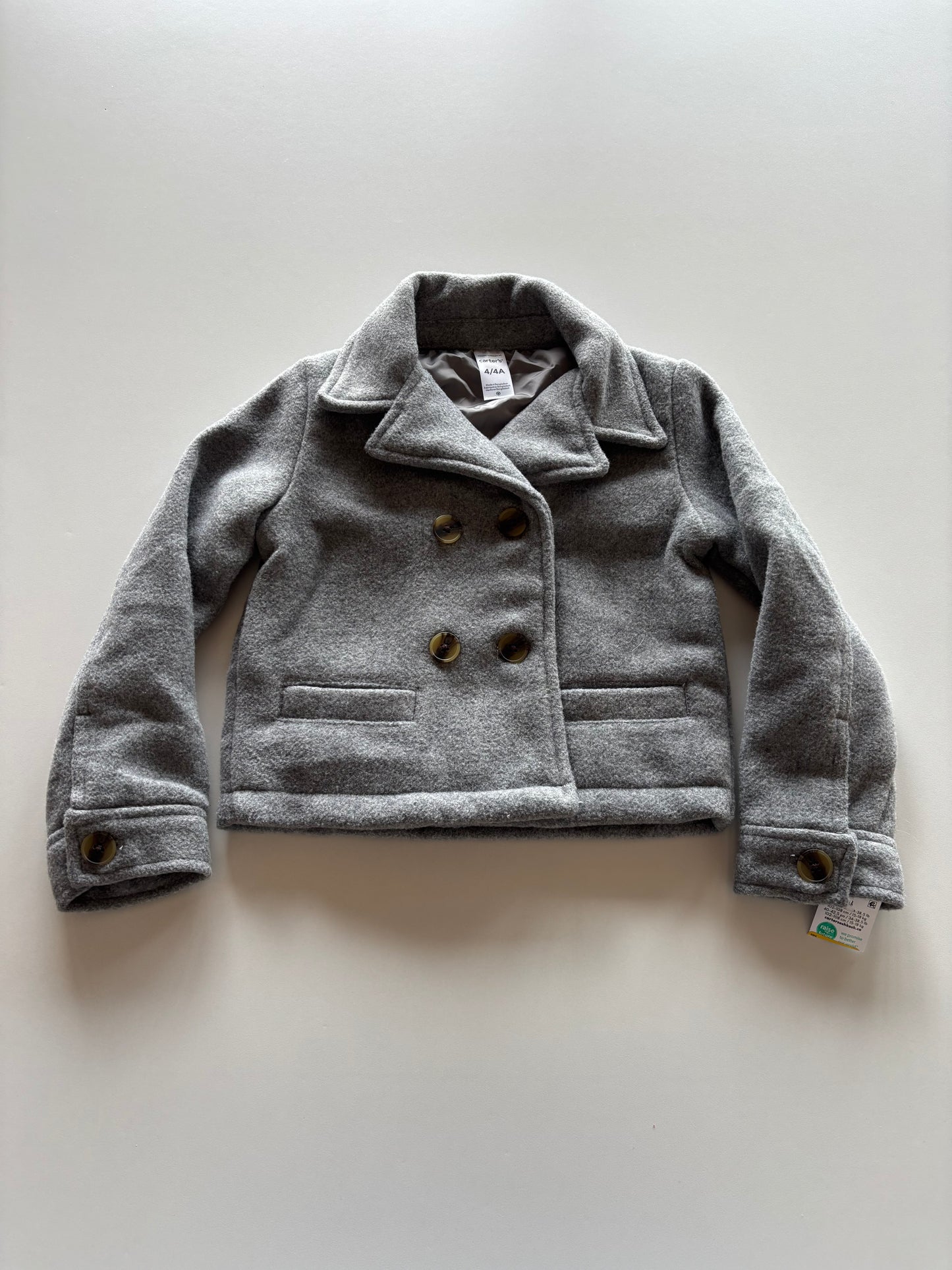 BNWT Grey Felt Jacket