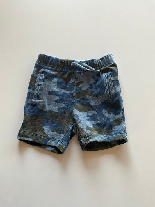 Blue Camo Shorts