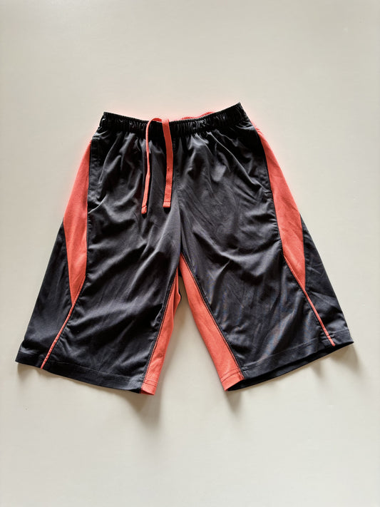 Grey & Orange Athletic Shorts