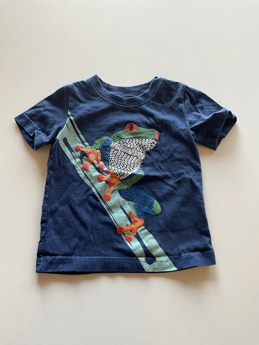 Frog "Cross Stitch" Tee