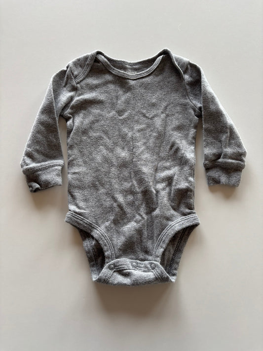 Grey Long Sleeve Onesie