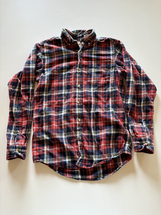 Red Flannel Plaid Button Up