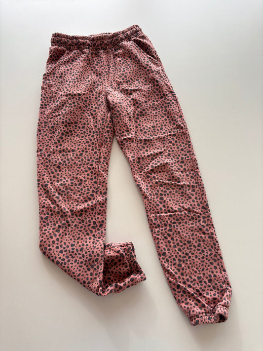 Pink Patterned Joggers