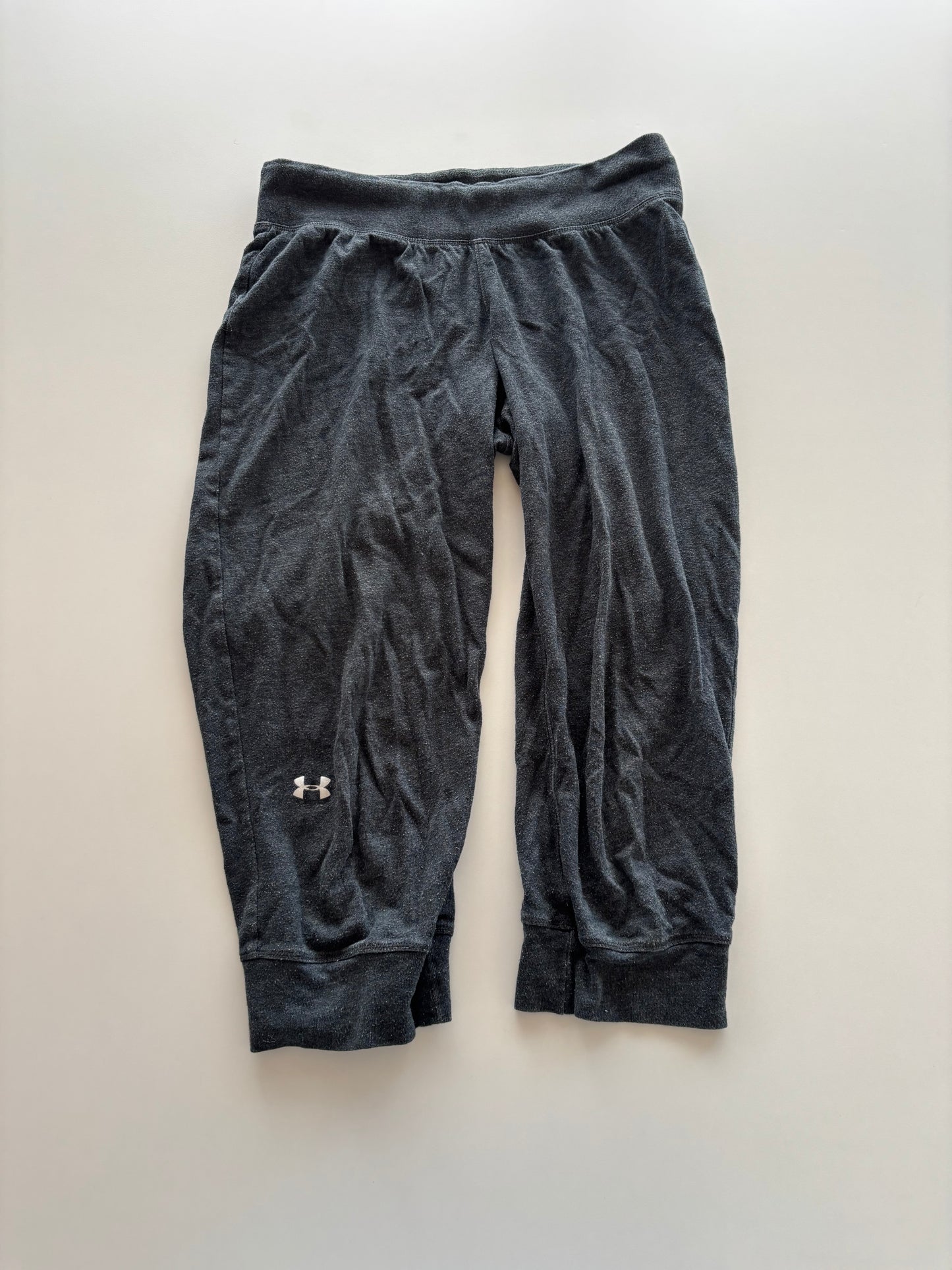 Grey UA Cropped Joggers