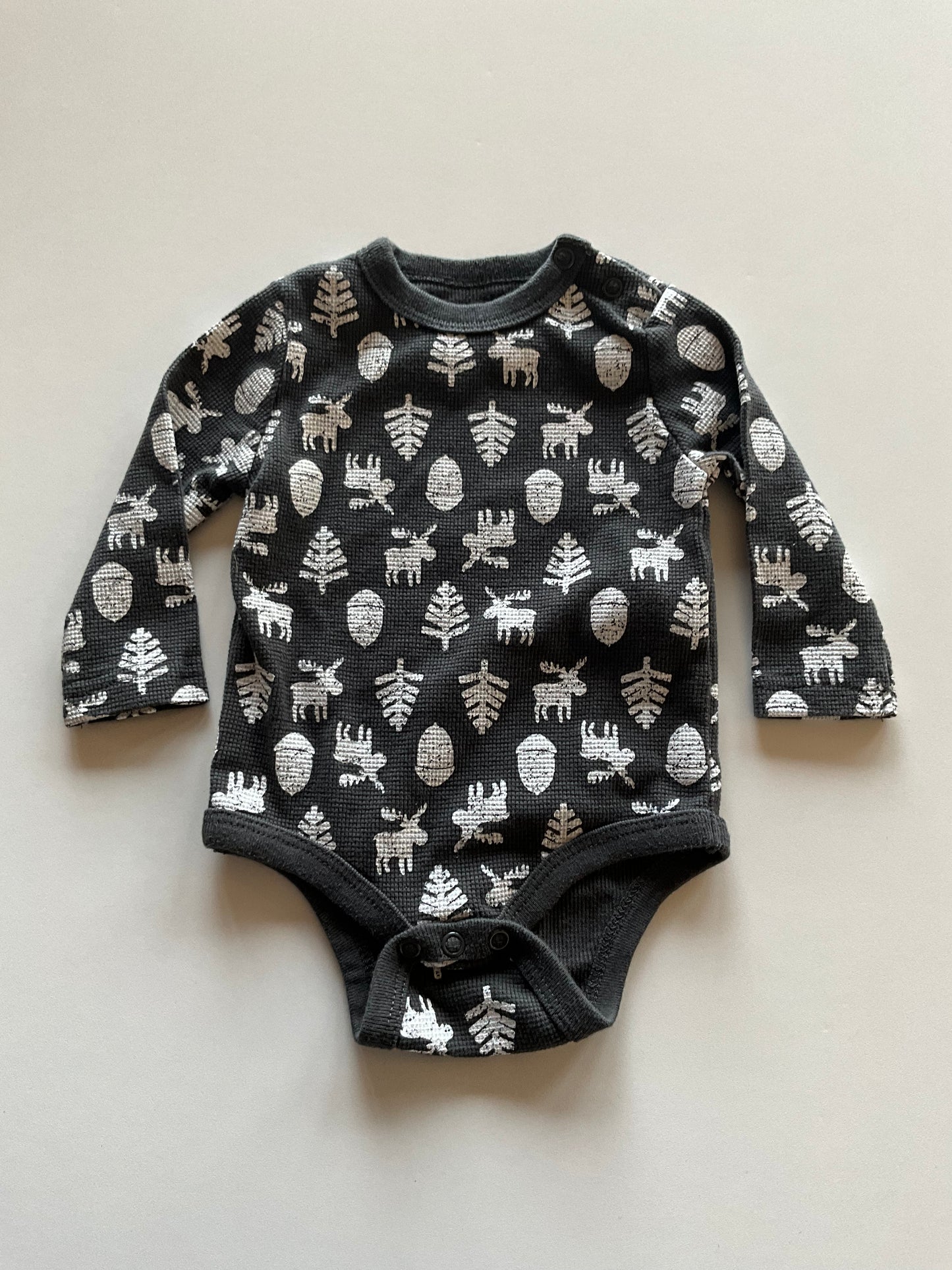 Waffle Moose Onesie