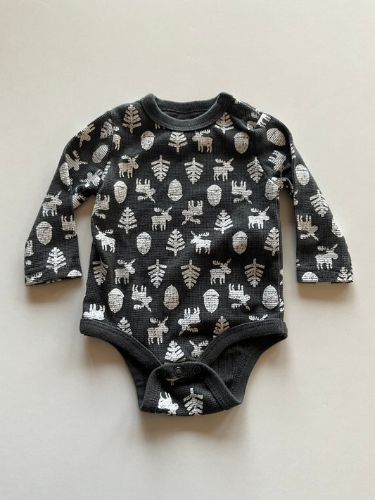 Waffle Moose Onesie