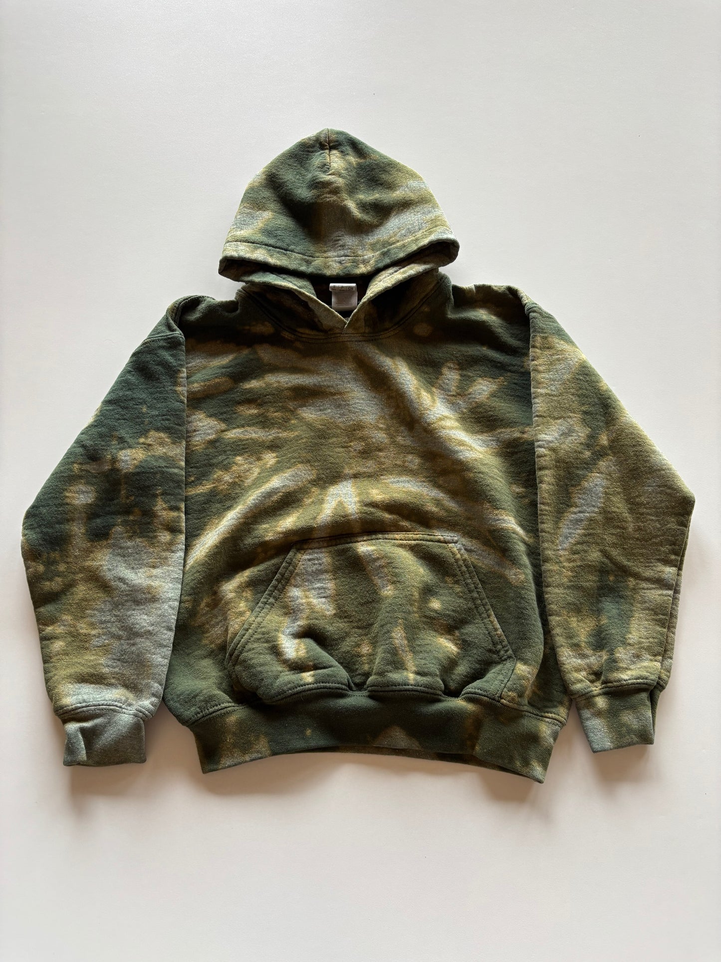 Green Tie Dye Hoodie