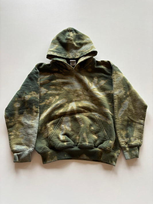 Green Tie Dye Hoodie