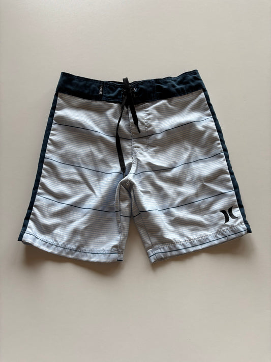 Blue Striped Board Shorts