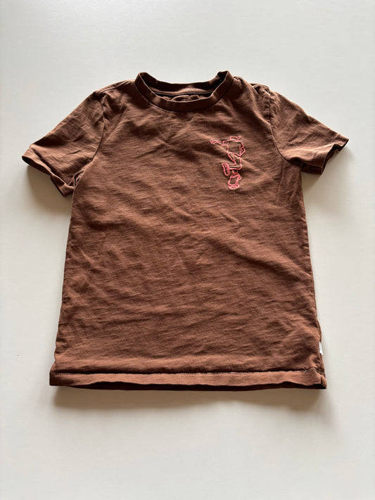Brown Skateboarder Tee