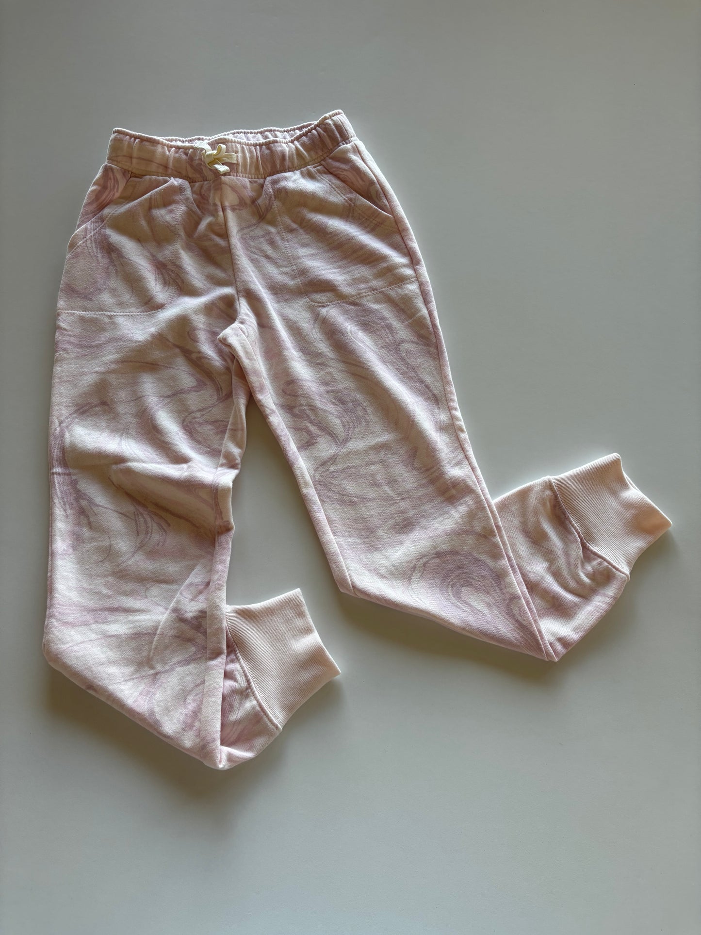 NWOT Pink & Purple Swirled Joggers