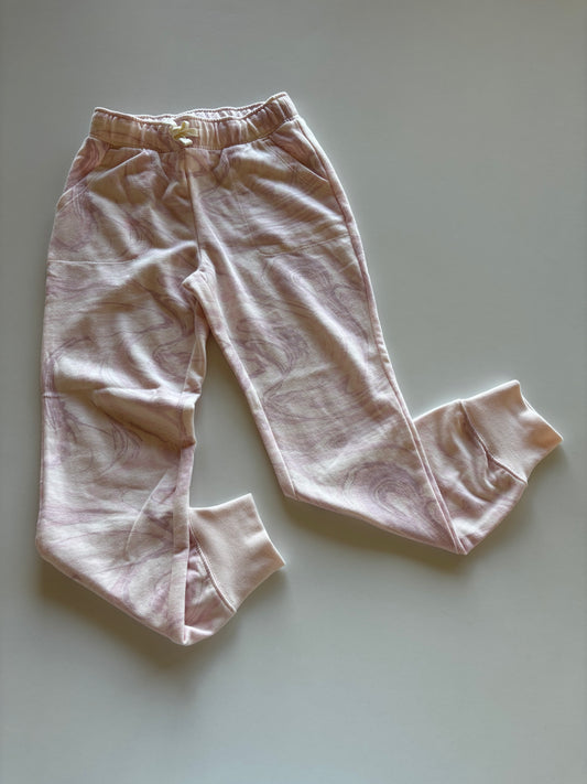 NWOT Pink & Purple Swirled Joggers