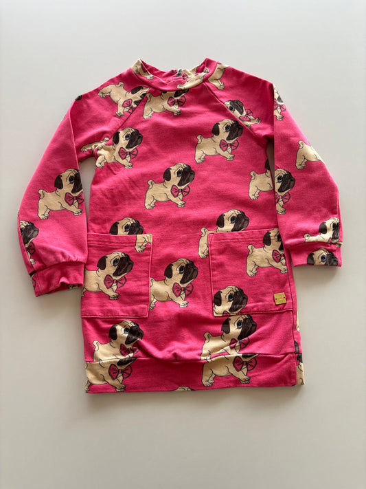 Pink Pug Dress