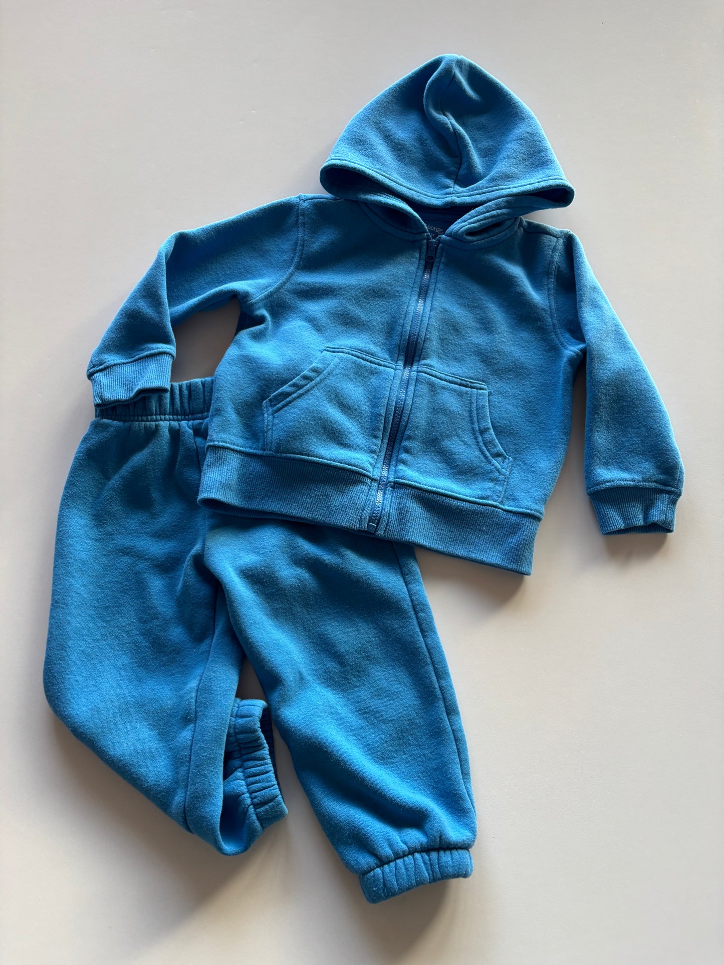 2pc Blue Leisure Suit