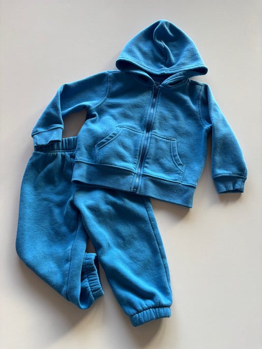2pc Blue Leisure Suit