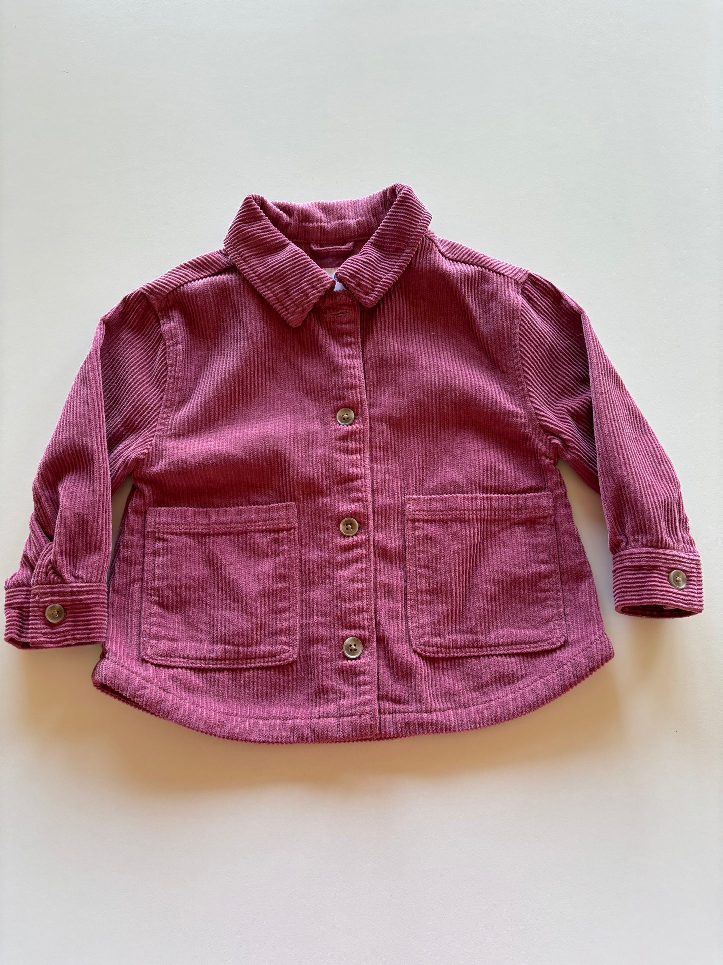 Mauve Corduroy Shacket
