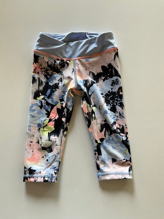 Floral Athletic Capris