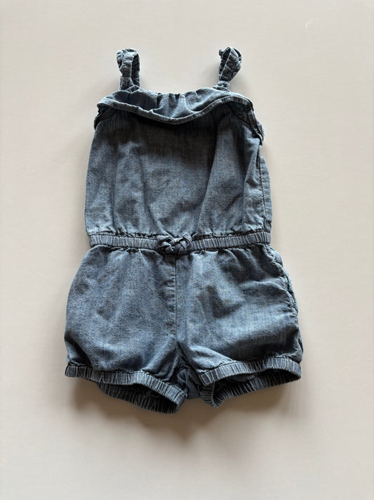 Chambray Romper
