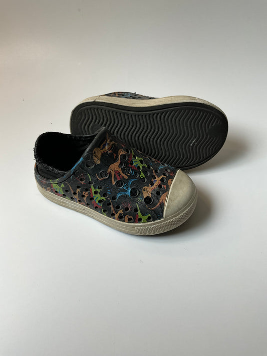 Dinosaur Slip On Sketchers - size 6