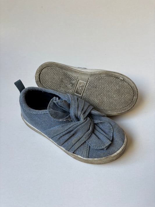 Blue Denim Swirl Sneakers