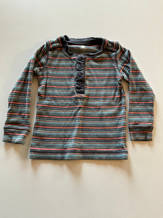 Striped Henley Top