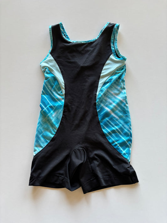 Black & Blue Gymnastics Suit