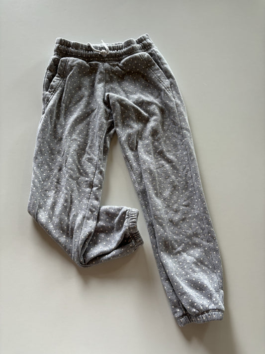 Grey Polka Dot Joggers