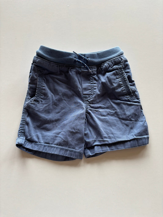 Blue Pull On Shorts