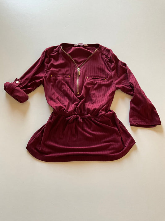 Burgundy Tunic