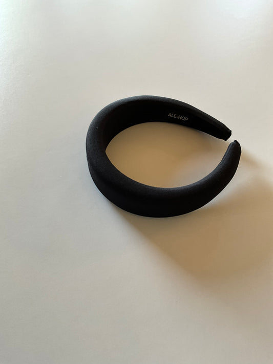 Wide Black Headband