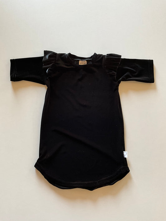 Black Velvet Dress