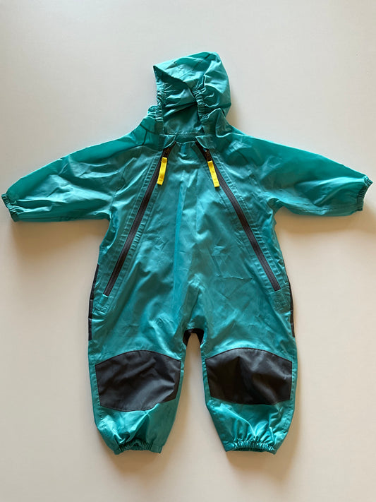 BNWOT Teal Rain Suit