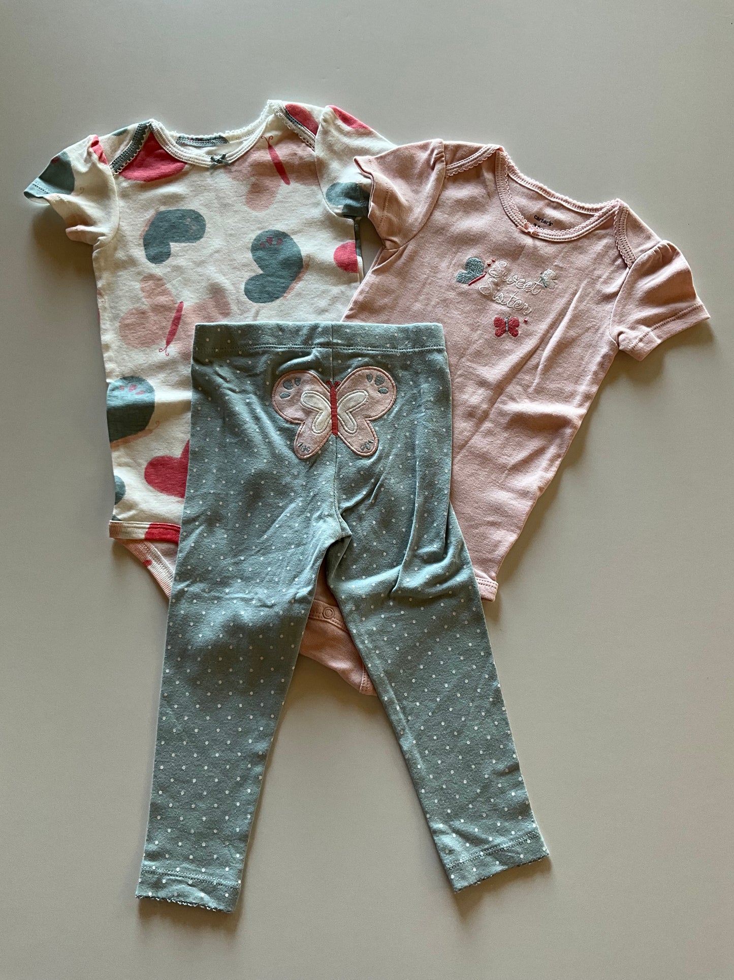 3pc Butterfly Set