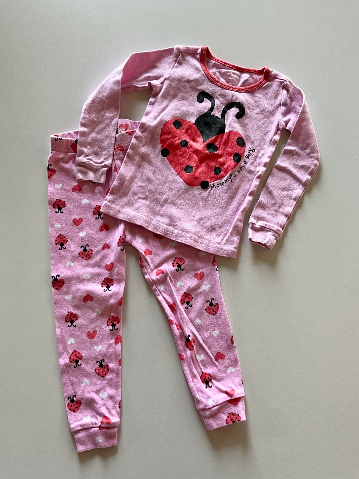 2pc Lady Bug Pajamas