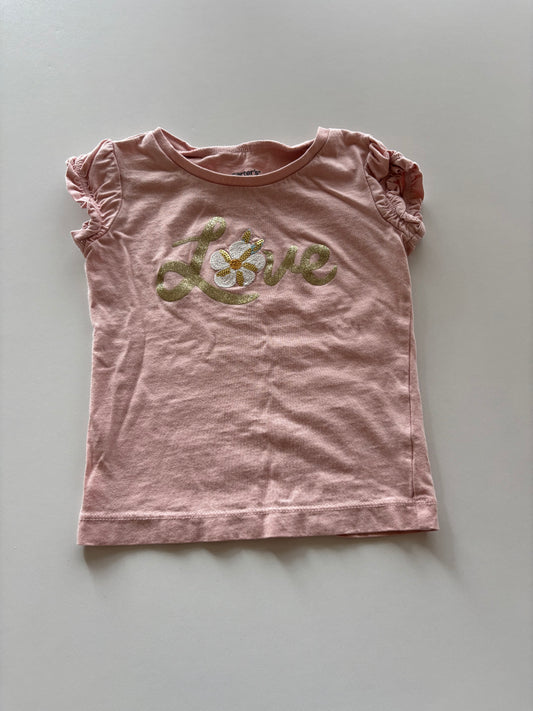 PINK & Gold Love Tee