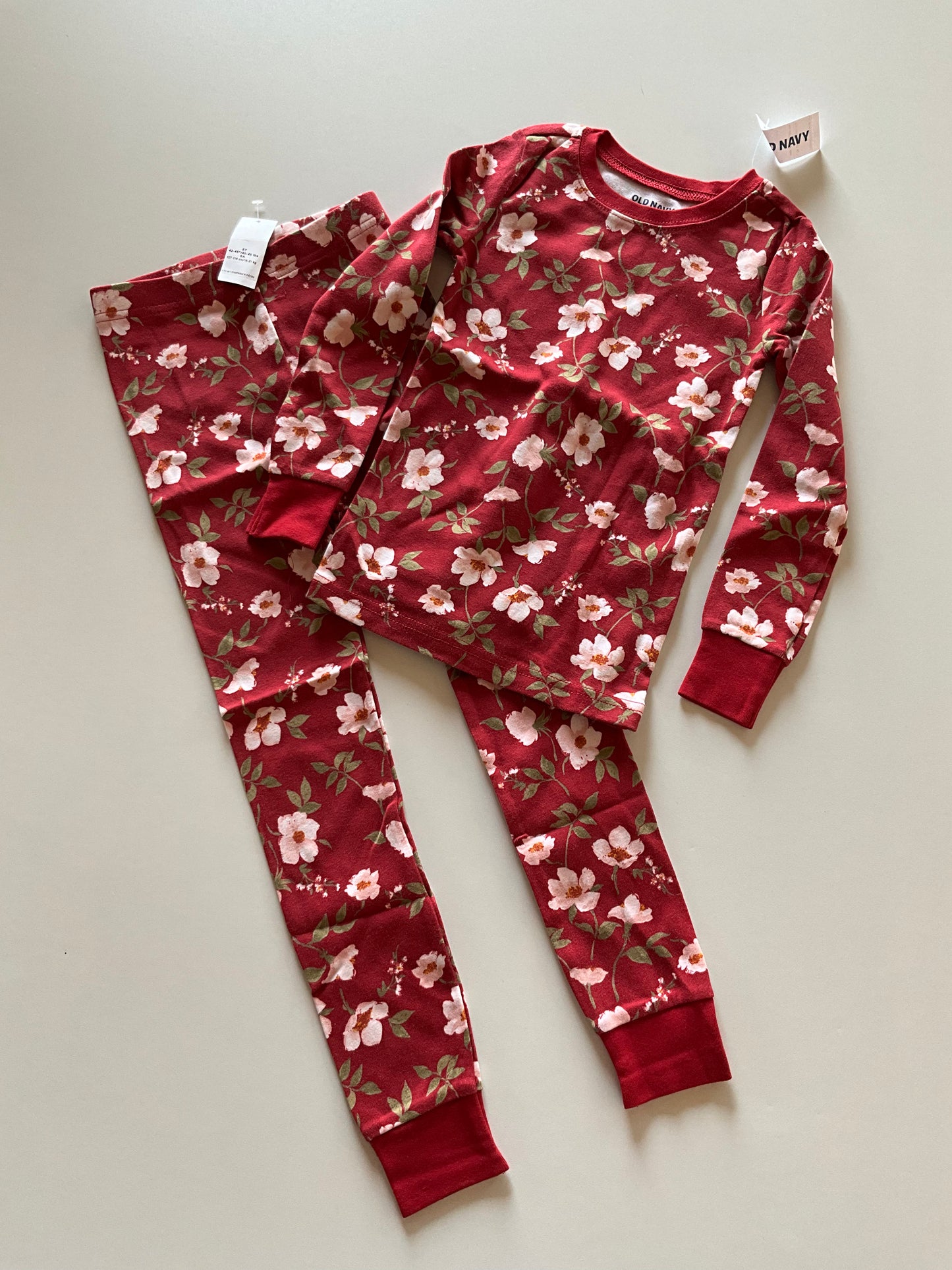BNWT Red Floral Pajamas