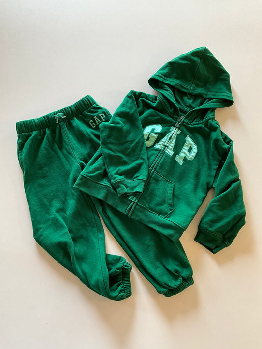 2pc Green Gap Leisure Suit