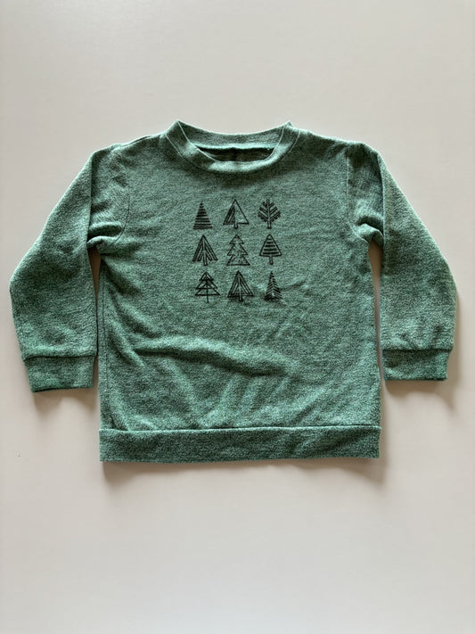 Green Melange Tree Shirt