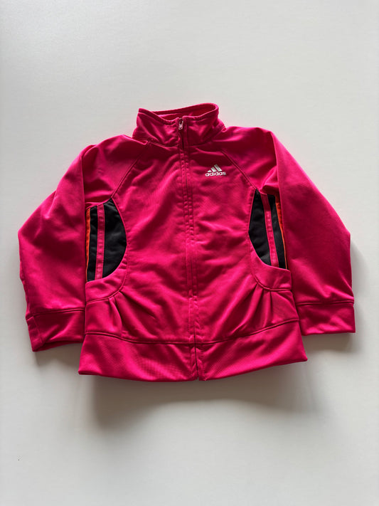 Bright Pink Adidas Zip Up