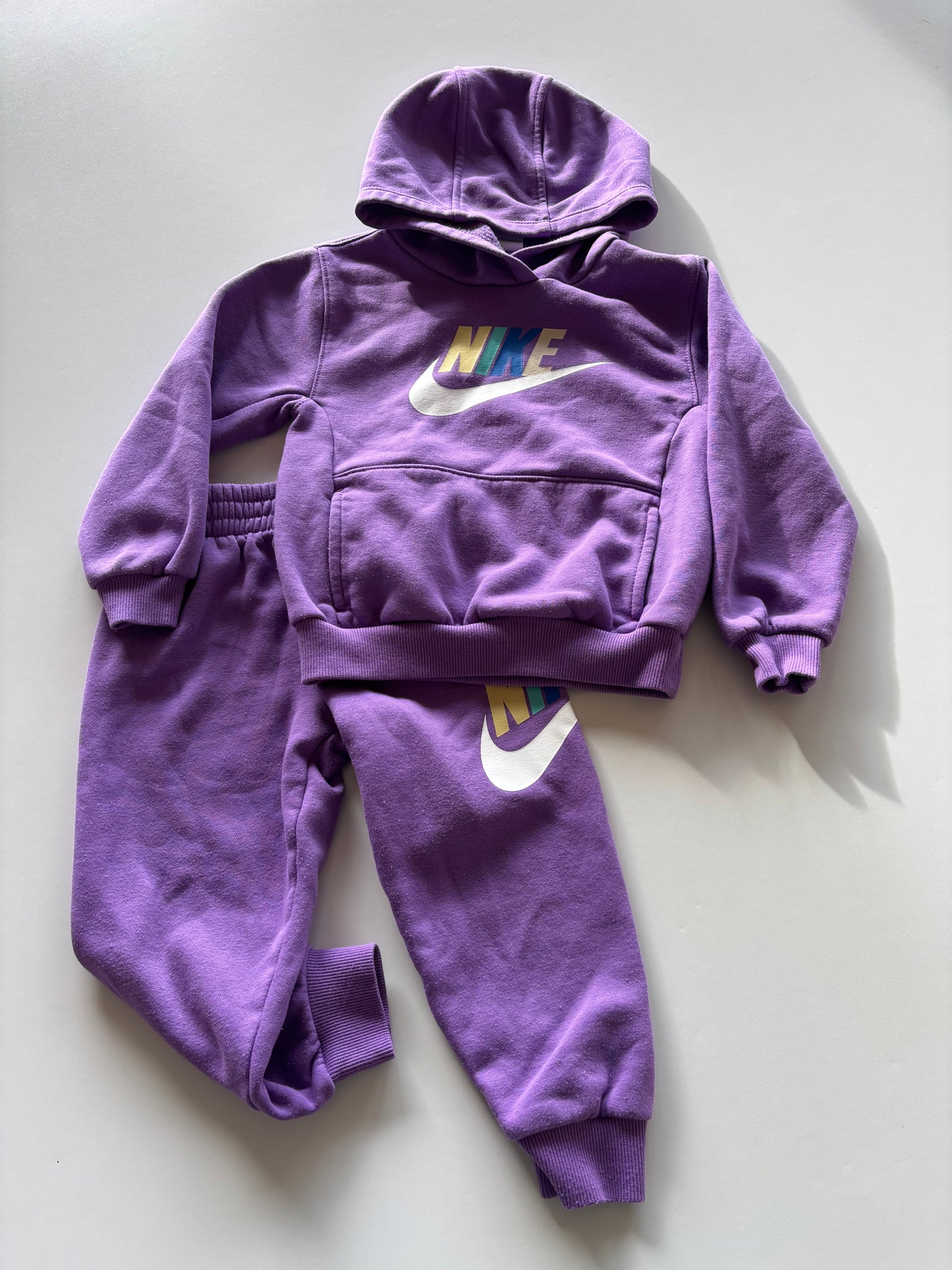 2pc Purple Nike Sweat Suit