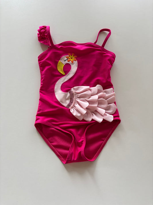 Pink Flamingo Bathing Suit