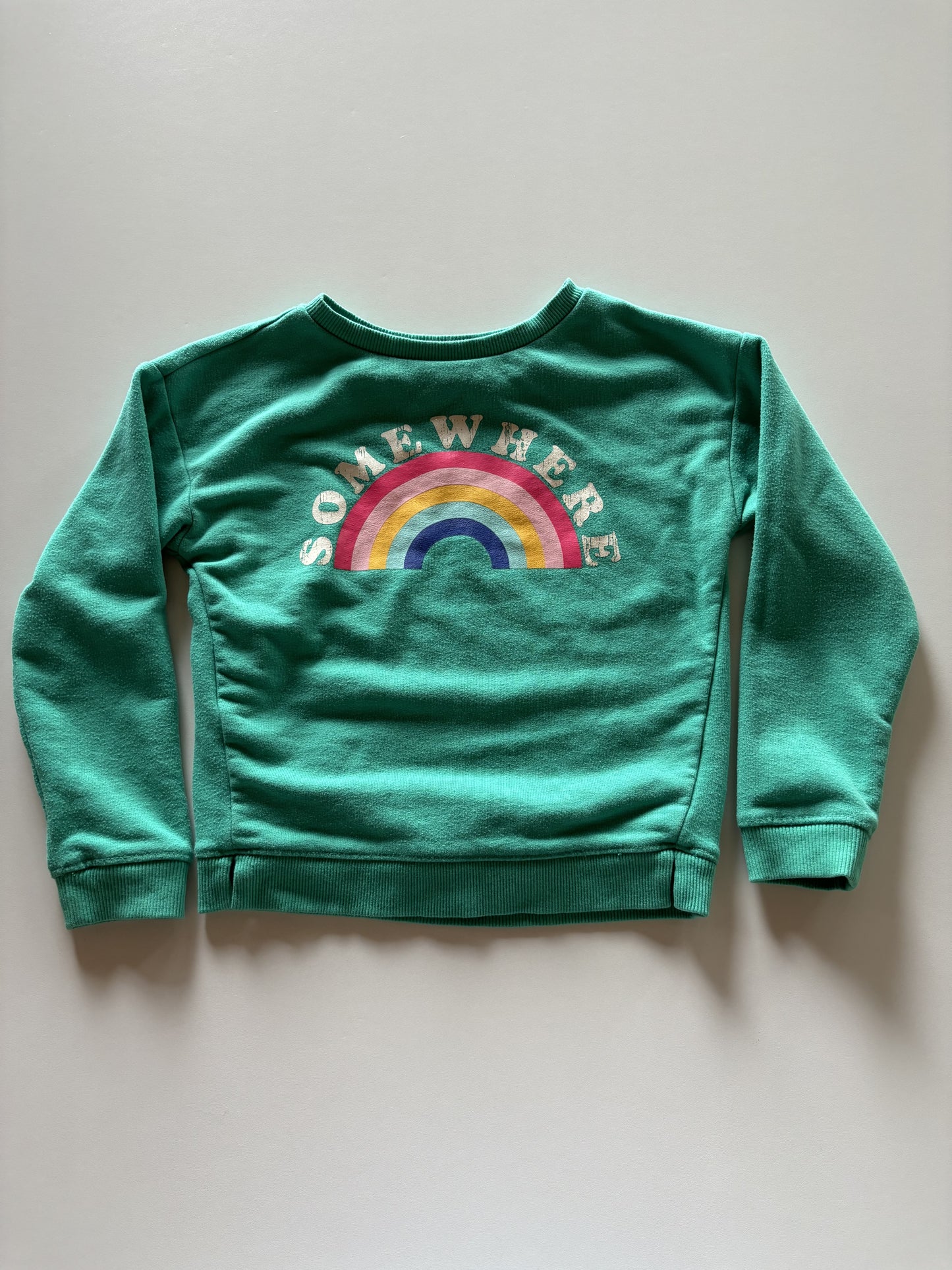 Green Rainbow Crewneck
