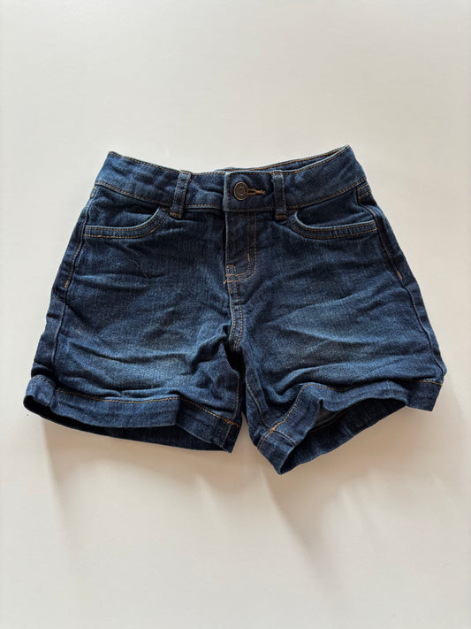 Dark Denim Shorts