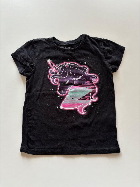Black Unicorn Scene Tee