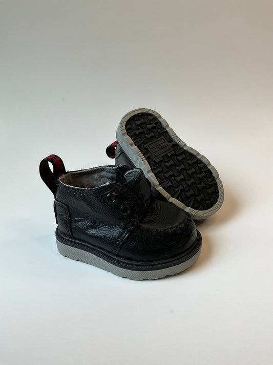 Toms Black Boots - size 2